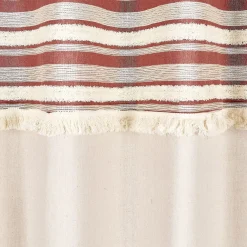 Rideau polycoton 140x240 tuffeté beige