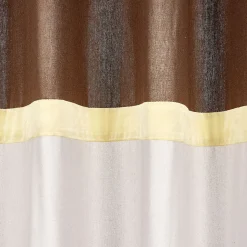 Rideau polycoton 140x240cm bicolore
