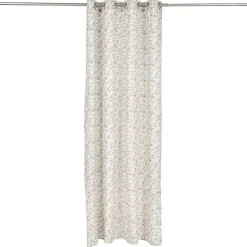 Rideau polycoton 140x240cm imprimé fleurs