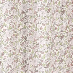 Rideau polycoton 140x240cm imprimé fleurs