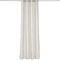 Rideau polyester chiné 140x260cm taupe