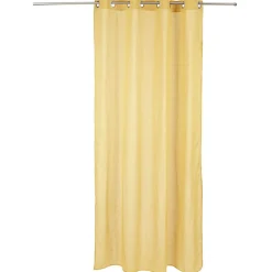 Rideau polyester et lin 140x240cm ocre