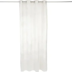 Rideau polyester 140x240cm effet velours gris