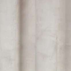 Rideau polyester 140x240cm effet velours taupe