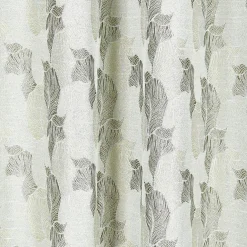 Rideau polyester 140x240cm jacquard feuilles