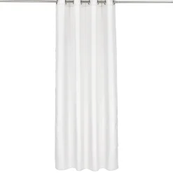 Rideau polyester 140x240cm Oxford gris