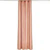 Rideau polyester 140x260cm terracotta
