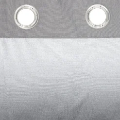 Rideau thermique à oeillets gris foncé 140x250 cm