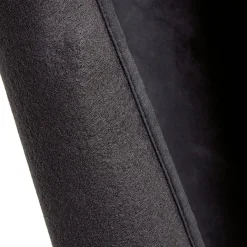 Rideau thermique polaire à oeillets uni noir 140x260cm