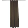 Rideau thermique polaire marron 140x250cm