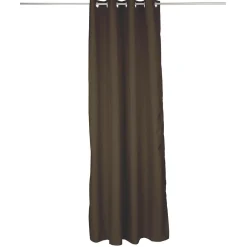 Rideau thermique polaire marron 140x250cm