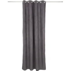 Rideau thermique polaire gris foncé 140x260cm