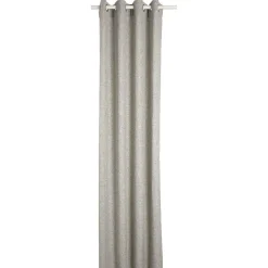 Rideau uni à oeillets