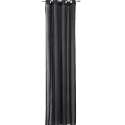 Rideau voilage à oeillets Dolly noir