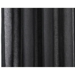 Rideau voilage à oeillets Dolly noir