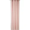 Rideau voilage à oeillets Dolly rose