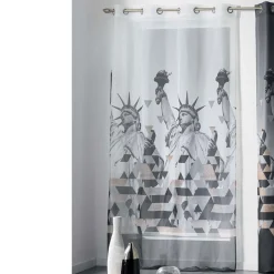 Rideau voilage à oeillets New York