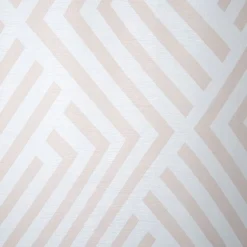 Rideau voilage à oeillets 140x240cm polyester imprimé rayures