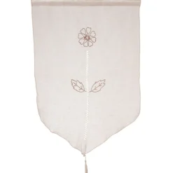 Rideau voilage taupe x2