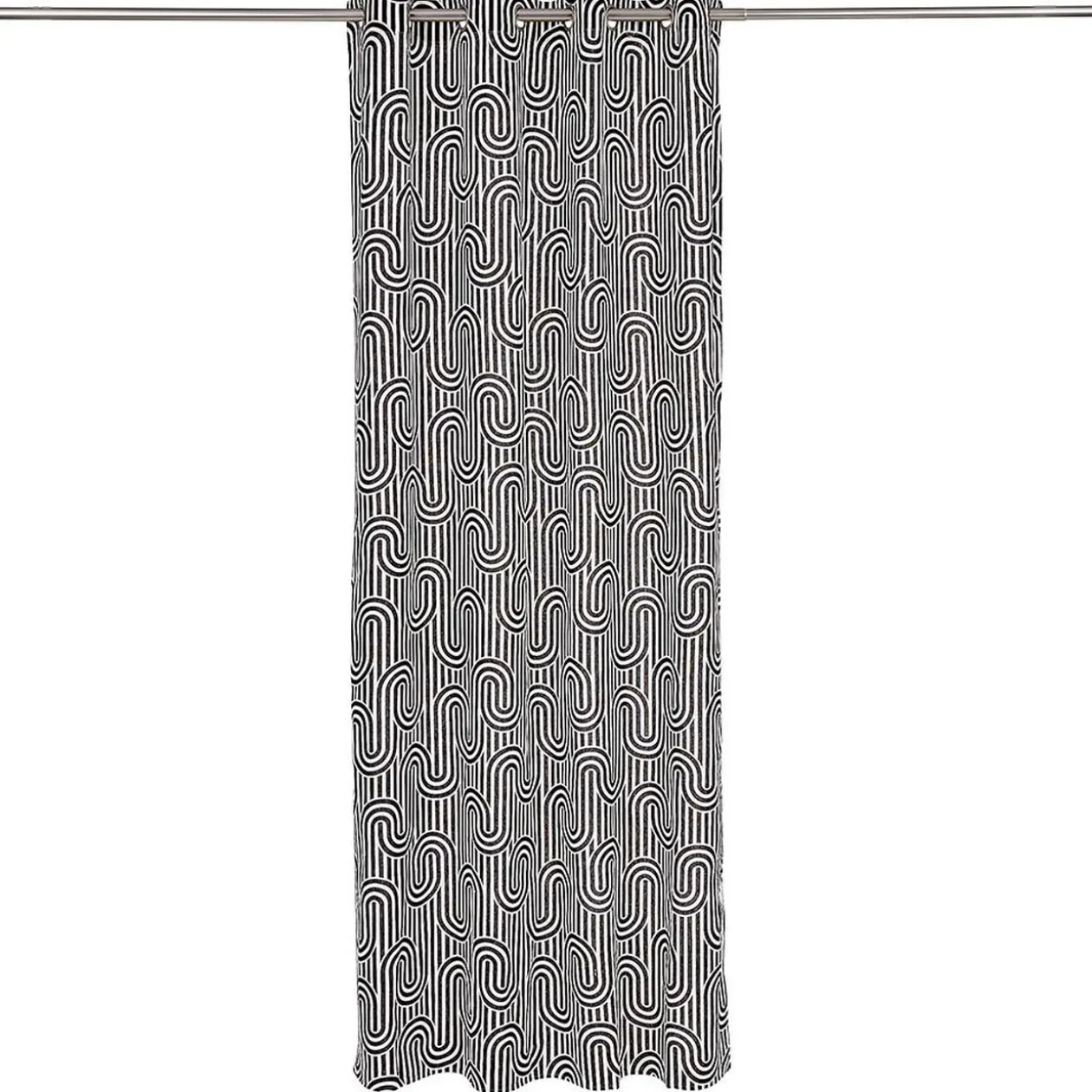 Rideau 140x240cm imprimé géométrique