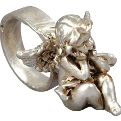 ROND DE SERVIETTE ANGE X4