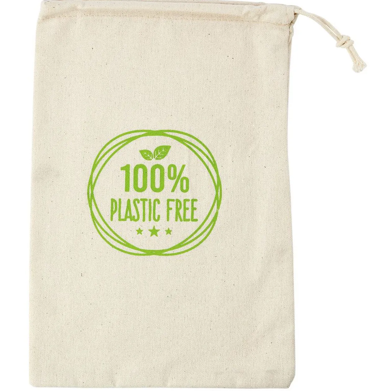 Sac à vrac en coton réutilisables x4