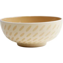 Saladier faïence à motifs Ø20xH8,5cm