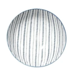 Saladier haut en porcelaine décor intérieur, extérieur uni Ø20xH9,7cm