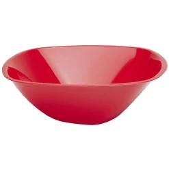 Saladier rouge réutilisable x3