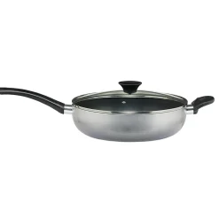 Sauteuse aluminium anti adhérente grise Ø 28