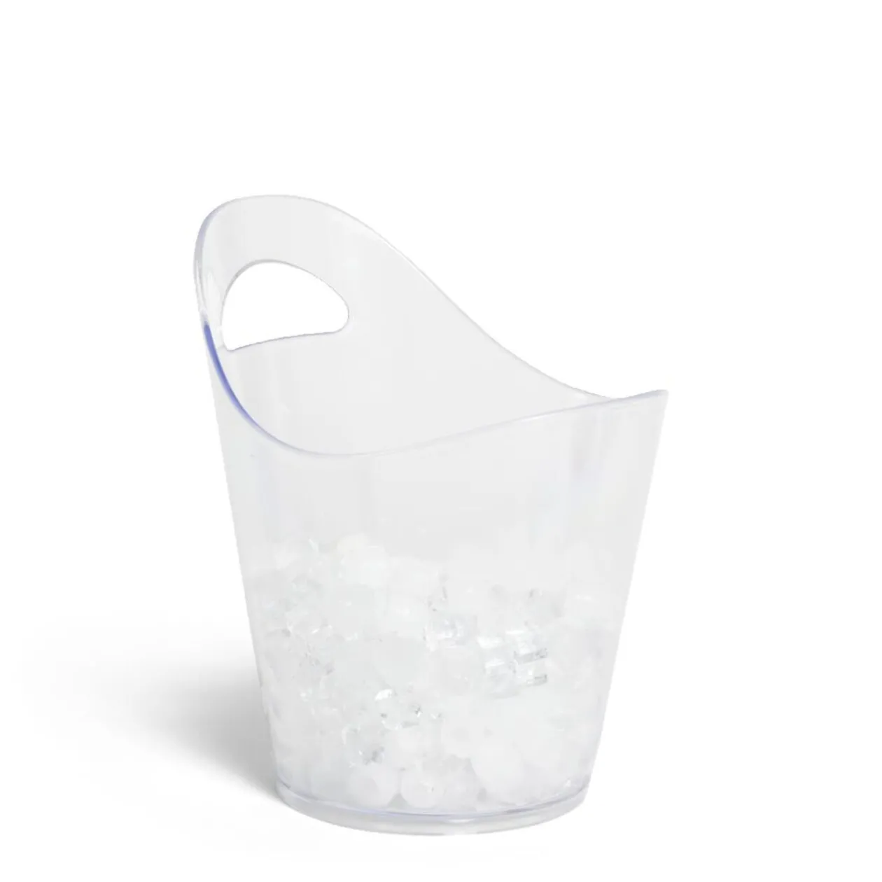 Seau à glaces 5L plastique transparent