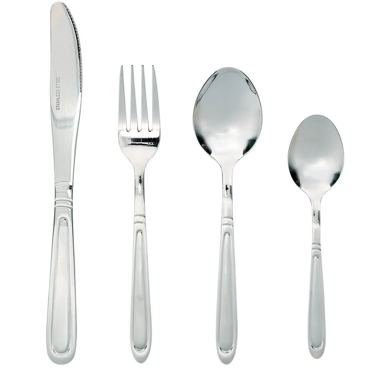 Service de table motif doré argenté pour 6 personnes