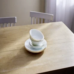 Service vaisselle opale 12 pièces