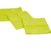 Serviette de table jaune unie x3