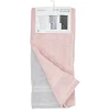 Serviette de toilette coton uni x2