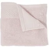 Serviette de toilette en coton rose 90 x 50 cm