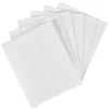 Serviette en coton uni Blanc x6