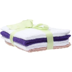 Serviette invité carré multicolore x4