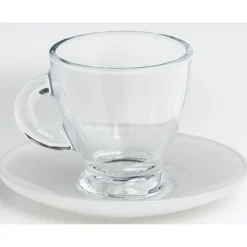 Set 6 tasses expresso nacré et doré 9 cl