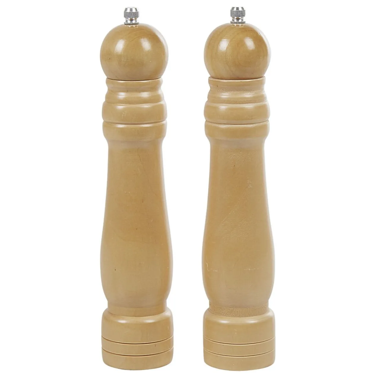 Set de 2 moulins poivre et sel en bois