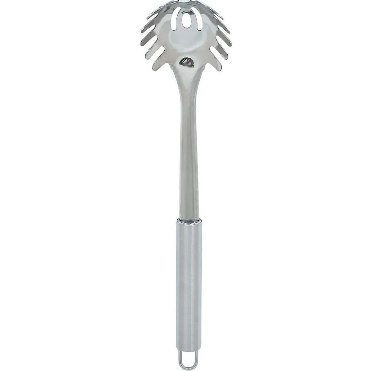 Set de 6 ustensiles de cuisine avec support inox gris Ø16xH40,5cm