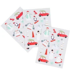 Set de table avec jeux en piste Noël x10