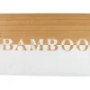 Set de table Bambou blanc