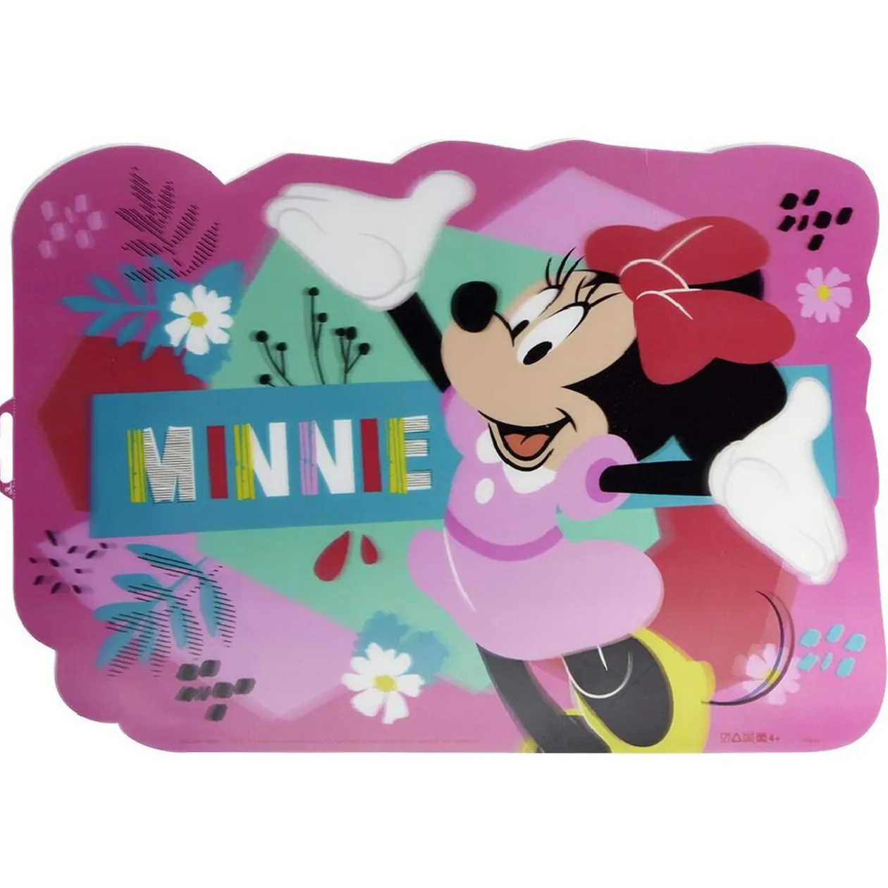 Set de table 3D pour enfant Minnie Mouse 41x28cm