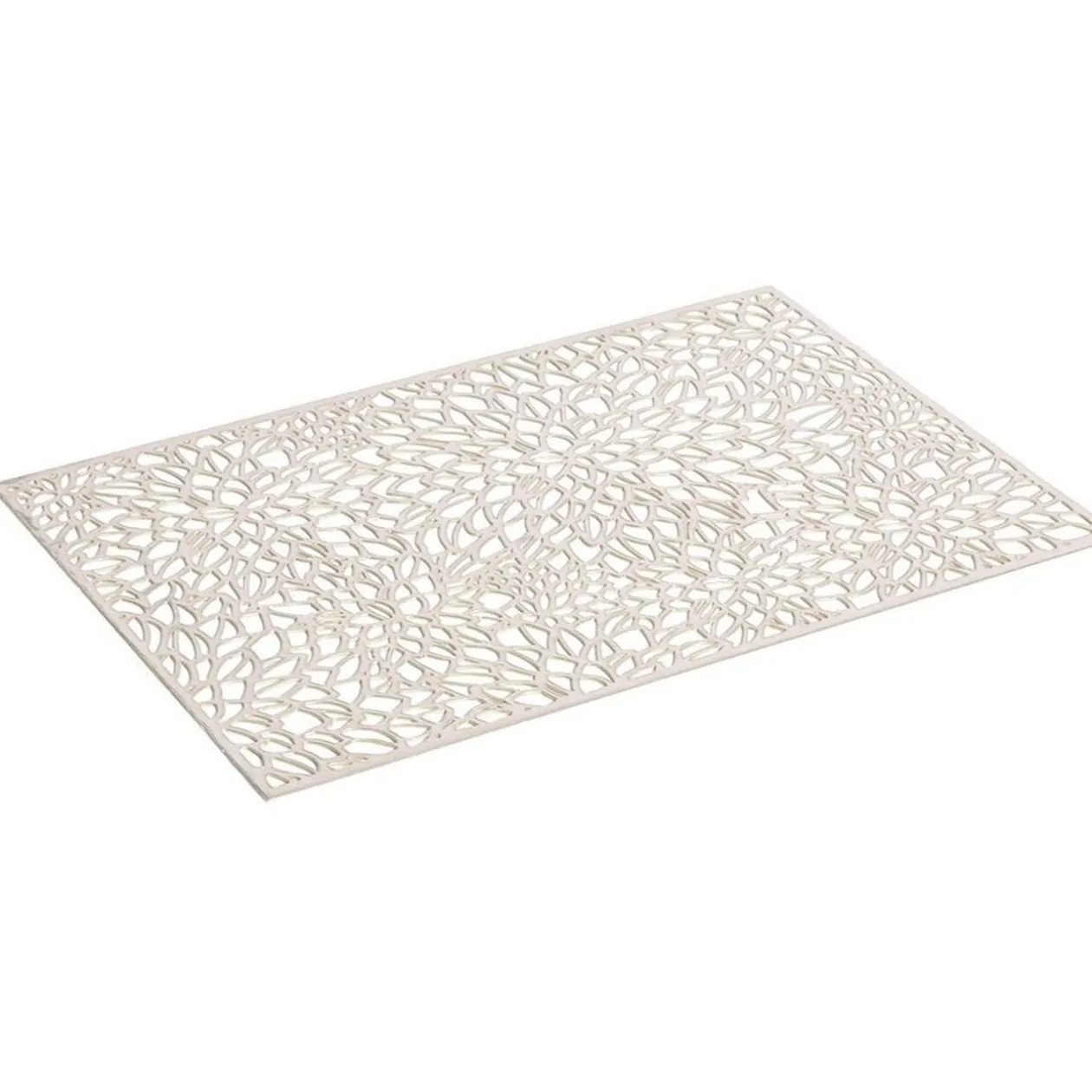 Set de table déco design ajouré doré 30x45cm x2