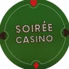 Set de table design Casino x6
