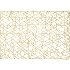 Set de table design filaire beige 45x30 cm