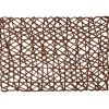 Set de table design filaire marron 45x30 cm