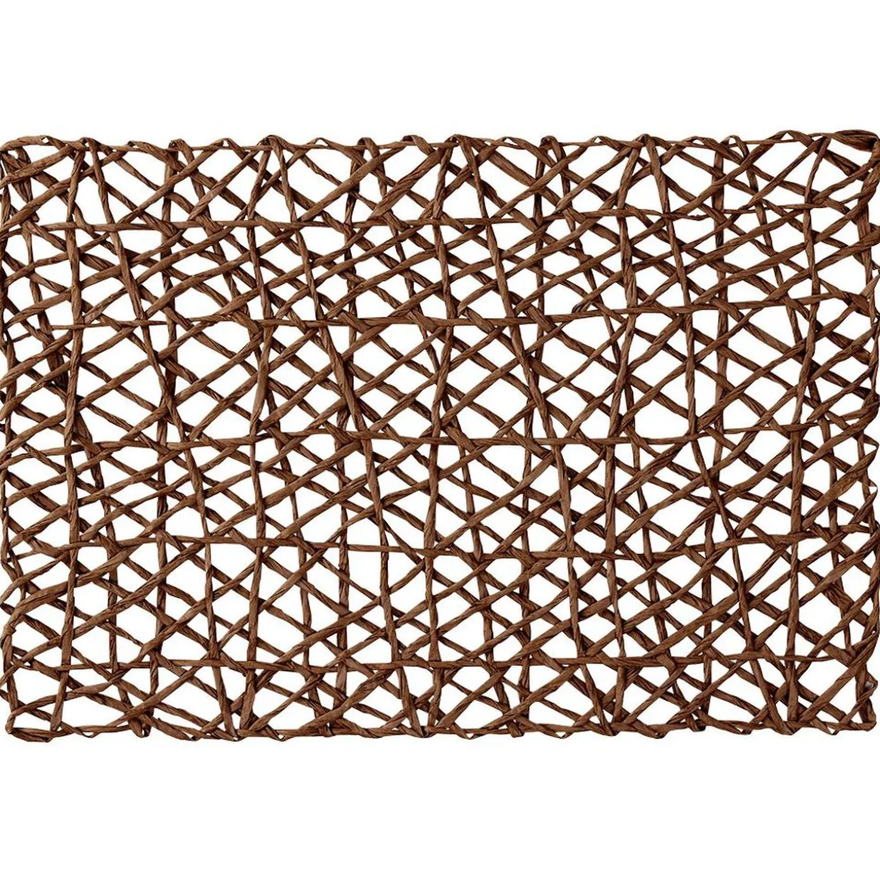 Set de table design filaire marron 45x30 cm