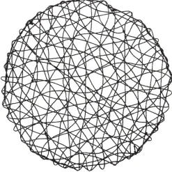 Set de table design filaire noir